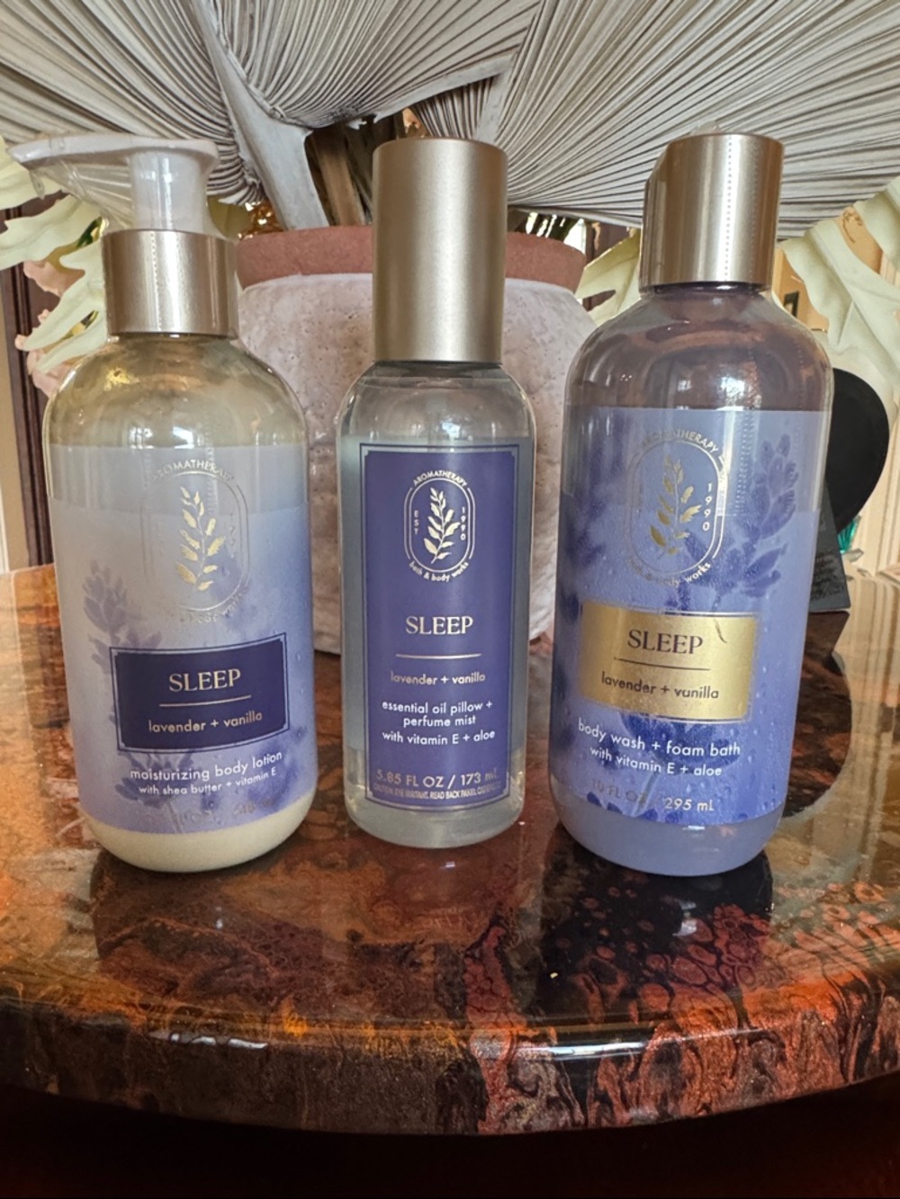 Sleep Body Lotion, Body Wash & Pillow Spray